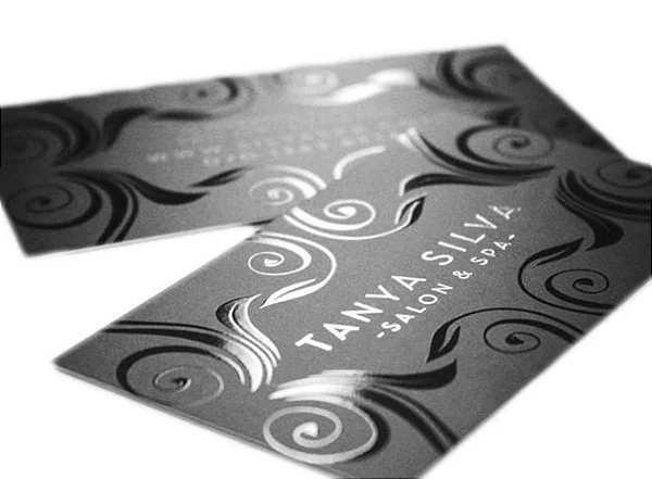 Cartão Verniz Localizado